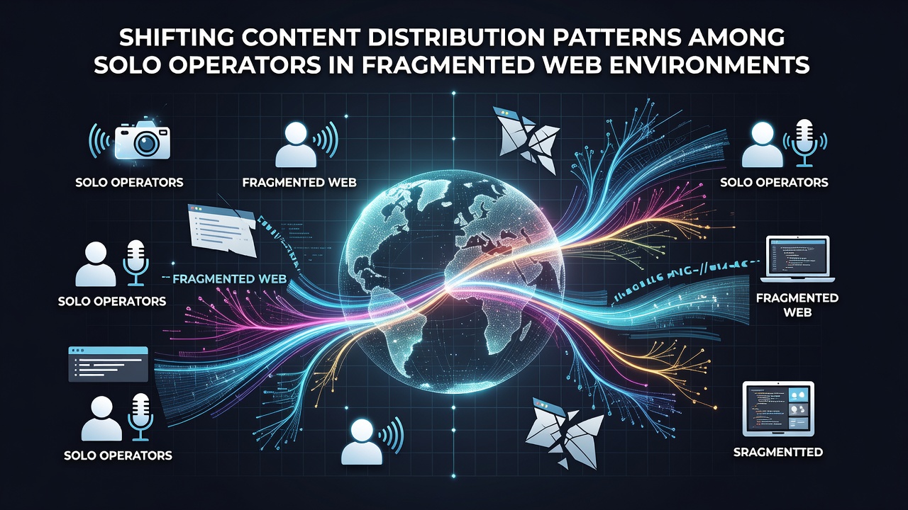Shifting Content Distribution Patterns Among Solo Operators in Fragmented Web Environments